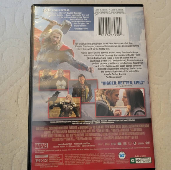 Thor Movie DVD Set - Picture 5 of 5